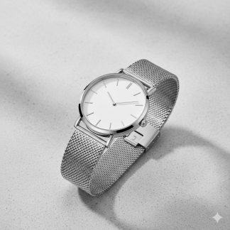 Minimalist Stainless Steel Watch